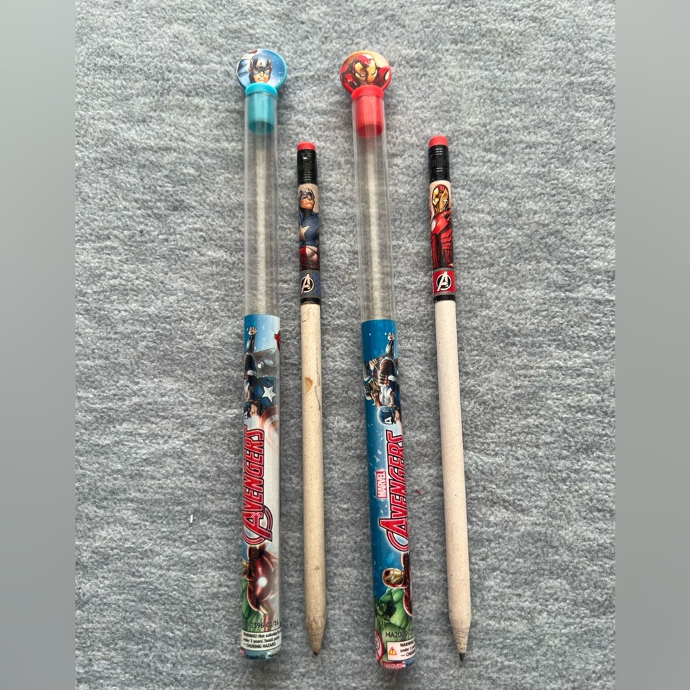 Smencils the pencils that smell Marvel Avengers arts crafts office‎ supplies